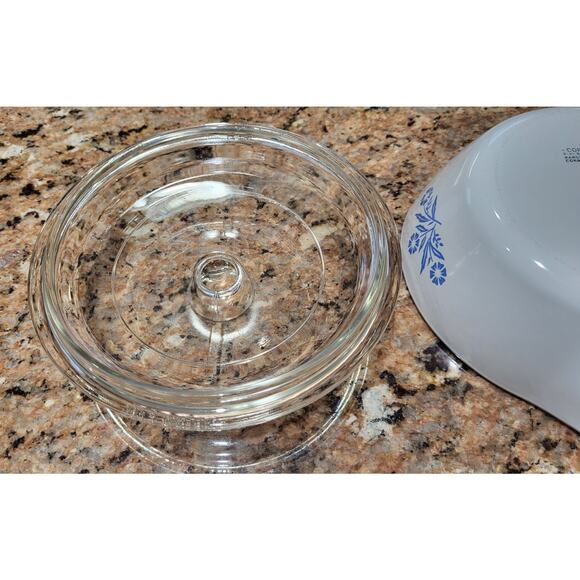 Vintage Corning Ware Blue Cornflower Sauce Pan w/Lid (P-81-B) 1 Pint - Picture 13 of 15